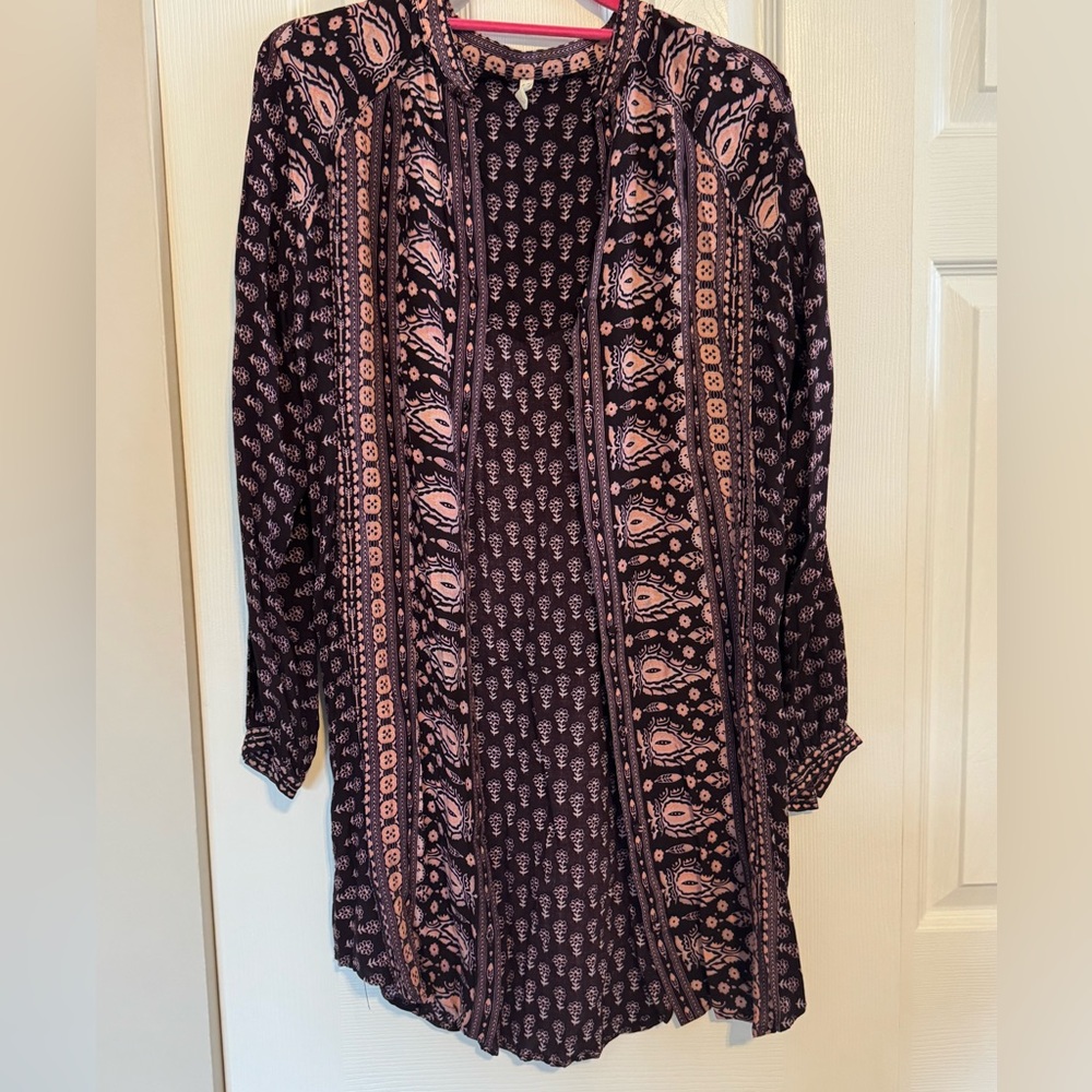 Spell and The Gypsy Gypsiana Shirt Dress Tunic - Size Small - Picture 3 of 4